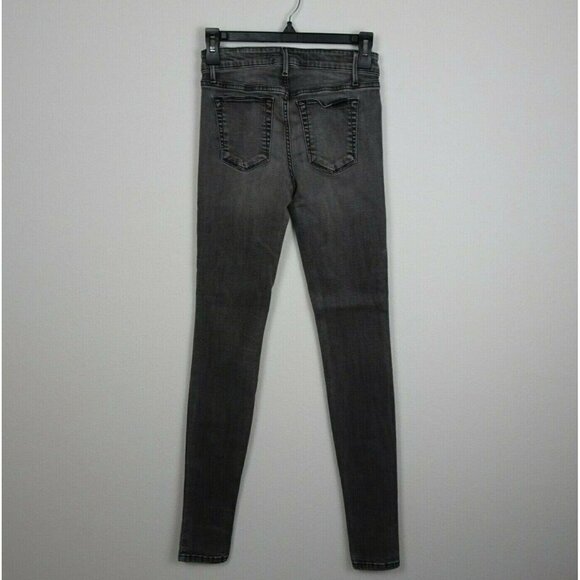 Joe's Jeans Women's Mid Rise Skinny Jeans Stretch Casual Washed Black Slim 25 - Picture 4 of 12